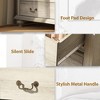9-Drawer Farmhouse Wooden Dresser with Carved Handles and Legs – Multi-Room Storage for Bedroom, Living Room, or Hallway - 4 of 4
