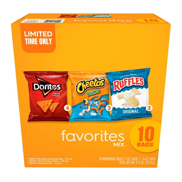 Paquete Variado Frito-Lay Favoritos Mezcla - 9.625 oz/10 unidades