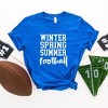 Simply Sage Market Women's Winter Spring Summer Football Short Sleeve Graphic Tee - 3 of 4