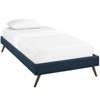 Modway Helen Twin Fabric Bed Frame with Round Splayed Legs - 2 of 4