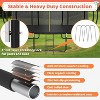 Zevemomo 16FT Pumpkin Trampoline with Safety Net & Ladder, Coated Metal Frame, ASTM Certified for Kids & Adults, Large Outdoor Backyard Trampoline - 4 of 4