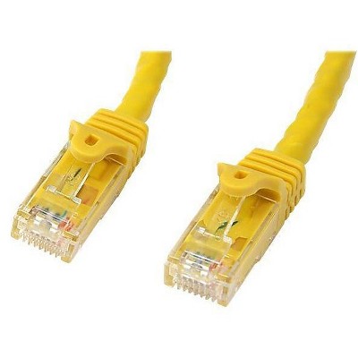 StarTech N6PATCH50YL Cat6 Patch Cable with Snagless RJ45 Connectors 50ft YW