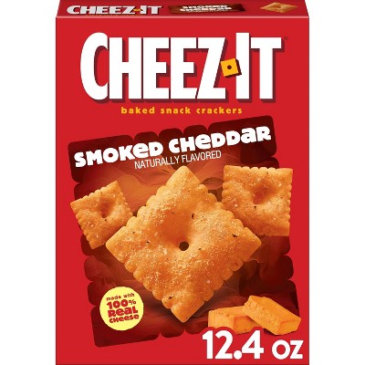 Cheez-It Crackers Smoked Cheddar - 12.4oz