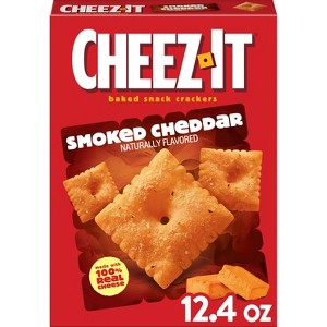 Cheez-It Crackers Smoked Cheddar - 12.4oz - 1 of 4