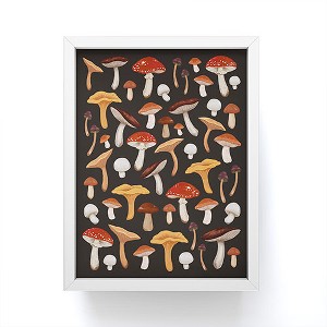 Avenie Mushroom Medley Framed Mini Art Print - Society6 - 1 of 3