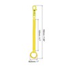 Unique Bargains Retractable Coil Springs Keychain 3 Pcs - 2 of 4