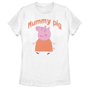 Women's Peppa Pig Mummy Pig T-Shirt - 1 of 4