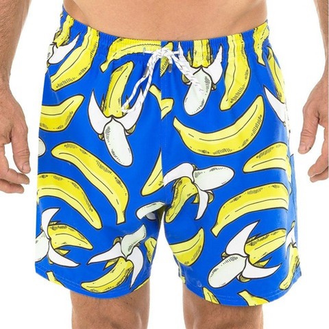 UZZI Amphibious Gear Men's Banana Bathing Suit | Royal Large