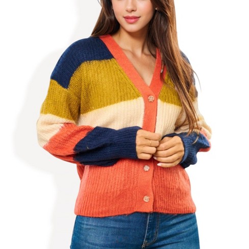 Target color block cardigan hot sale