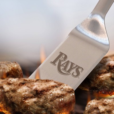 MLB Tampa Bay Rays Stainless Steel BBQ Spatula with Bottle Opener_1