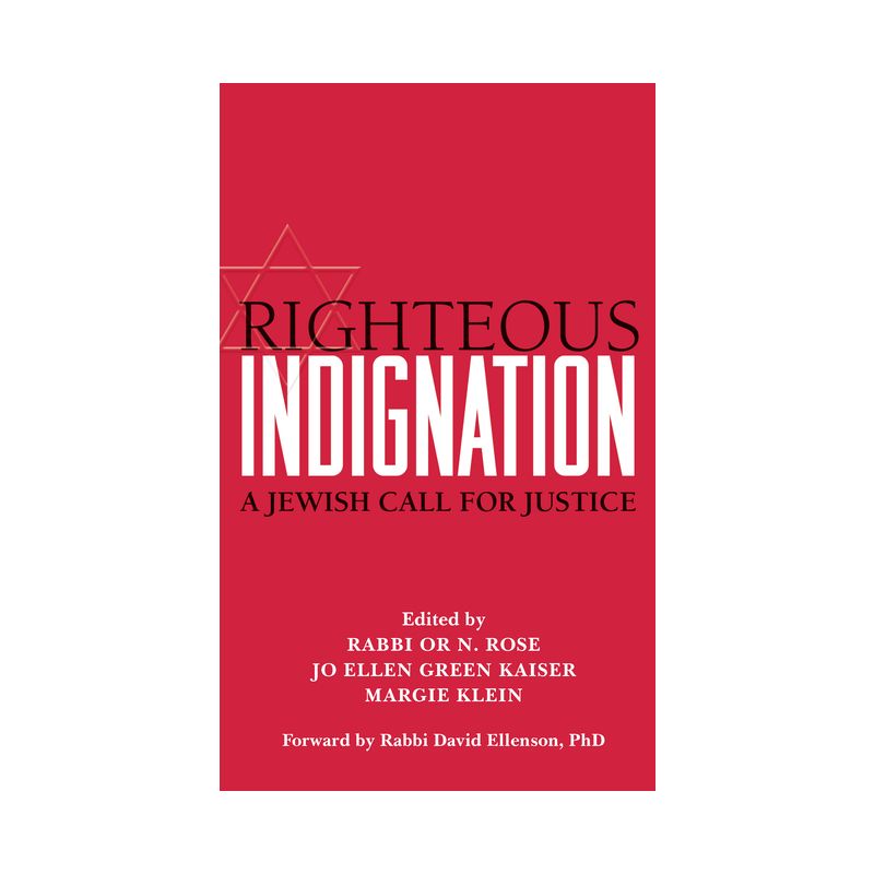 Righteous Indignation - by  Or N Rose & Jo Ellen Green Kaiser & Margie Klein (Hardcover), 1 of 2