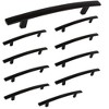 5in,128mm Center to Center Black Cabinet Handles,10Pack - 2 of 4