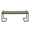 Dexmalle Industrial Wood and Metal Bench,Patio - 4 of 4