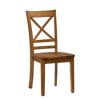 Jofran,Simplicity Solid Wood Classic Cross-Back Dining Chair (Set of 2) - 2 of 4