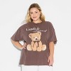 Women's Loose Fit Short Sleeve Crewneck Oversized Graphic T-Shirt - Wild Fable™ - 2 of 3