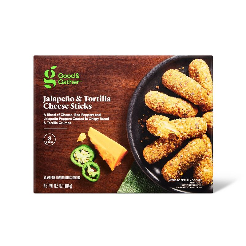 Frozen Jalapeno and Tortilla Cheese Sticks - Good &#38; Gather&#8482;, 1 of 5