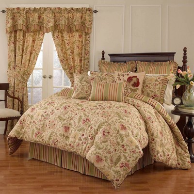 4pc Queen Imperial Dress Antique Comforter Set - Waverly