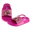 Disney Minnie Mouse Girls Slides - Summer Sandal kids water pool beach shoes with backstrap Open Toe - Pink (sizes 5-12 Toddler/Little Kid) - 2 of 4