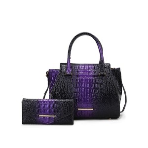 MKF Collection Versatile Bently Croc-Embossed Tote & Wallet Women Handbag Set by Mia K - 1 of 4
