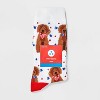 Women's Yankee 'Doodles' Dog Crew Socks - White 4-10 - 2 of 3