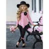 Fine Lines Lace Tunic and Trimmed Legging Set Mia Belle Girls - 2 of 4