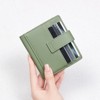 FATMOON RFID Blocking Women's Wallet - PU Leather Slim Card Holder with 14 Card Slots & 1 Bill Compartment for Travel, Daily Use - 2 of 4