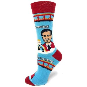 JY Instyle Mister Rogers Neighborhood Good Day Men's Crew Socks | One Size - 1 of 2