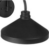 Possini Euro Design Davrin 9 3/4" High Modern Outdoor Wall Light Fixture Mount Porch House Exterior Dark Sky Weatherproof Sand Black Finish Aluminum - 3 of 4
