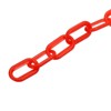 Unique Bargains Adjustable Crowd Control at Driveway Plastic Chain Barrier with Snap Hook - 4 of 4