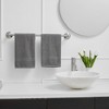 BWE 5-Piece Bath Hardware Sets with 2-Towel Bars/Racks, Towel/Roe Hook, Toilet Paper Holder - 2 of 4