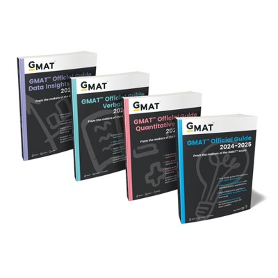GMAT Official Guide 2024-2025 Bundle: Books + Online Question Bank - (Paperback)