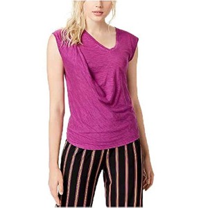 bar III Womens SS Twist Slub Basic T-Shirt - 1 of 4
