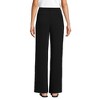 Lands' End Women's Crepe High Rise Pleated Wide Leg Pants - 2 of 4