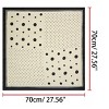 INSPIRE CHIC Women's Polka Dot Square Neckerchief Headband 27.56*27.56 inches(L*W) - 3 of 4