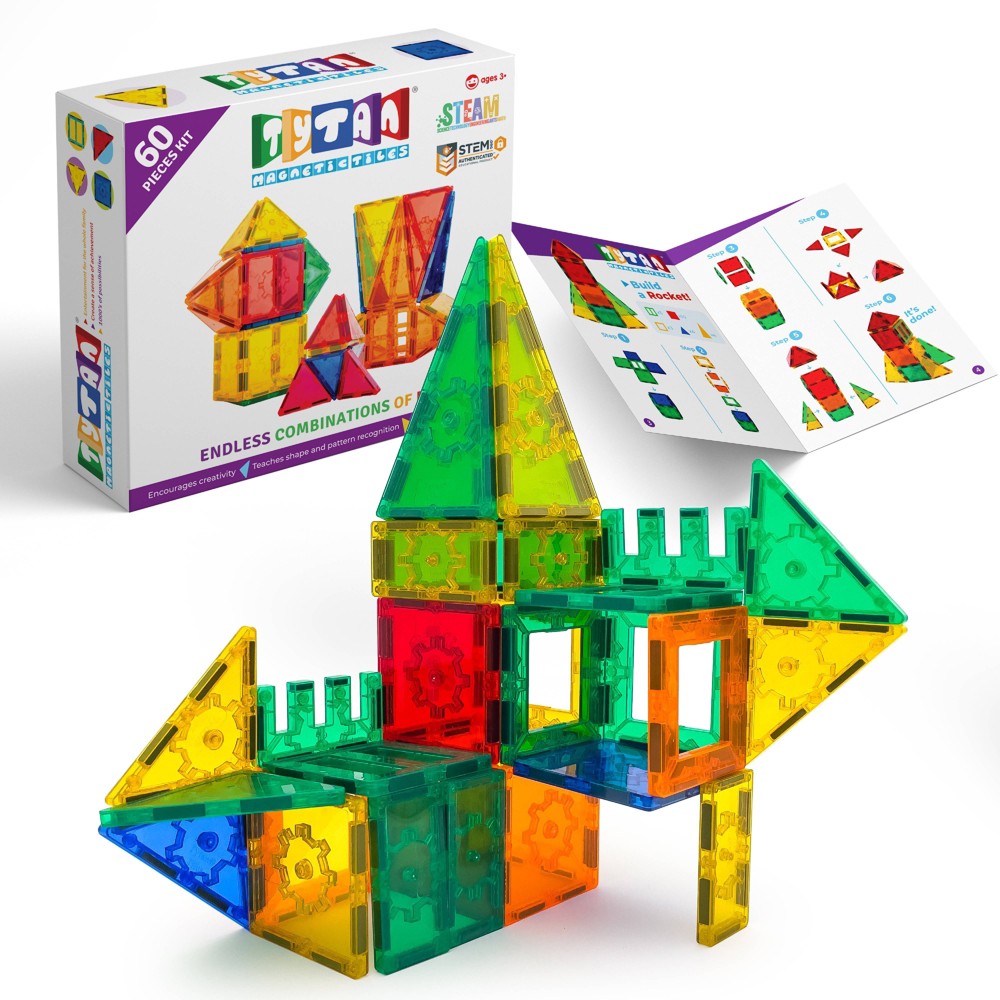 Tytan Magnetic Tiles - 60pc