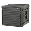 SKB 8U Roto Rack Case - Durable Polyethylene Gear Protector, Stackable, Waterproof with Twist Latches & Rubber Feet for Musicians, Black - 2 of 4