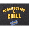 Blockbuster & Chill Women's Charcoal Gray Sleep Shirt - 2 of 2