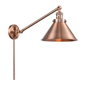 Briarcliff - 1 Light Swing Arm Wall Sconce In Traditional Style-25 Inches Tall and 10 Inches Wide - 1 of 1