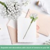 Unique Bargains Wedding DIY Craft Decorations Artificial Flower Stamen Kit 144 Pcs - 4 of 4