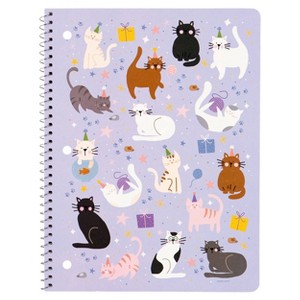 Pippi Post Spiral Notebook Wide Rule Puurrfect - 1 of 4