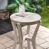 Pebble Lane Living 17" Bali Round Tall Side Table - 3 of 4