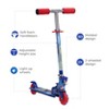 Sonic The Hedgehog 2 Wheel Kick Scooter with Light Up Wheels – Foldable, Non-Slip Deck, Comfortable & Smooth Ride - 2 of 4