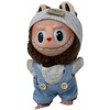 Doll Clothes Superstore Denim Jeans with Knitted Shirt and Matching Cap for 17.5cm Labubu Dolls - 2 of 4