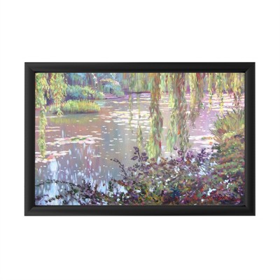 Trademark Fine Art - David Lloyd Glover 'Homage to Monet'