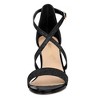 Allegra K Women's Glitter Buckle Closure Crisscross Strap Block Heels Sandals - 2 of 4