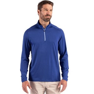 Cutter & Buck Coastline Epic Comfort Recycled Mens Quarter Zip - 1 of 2