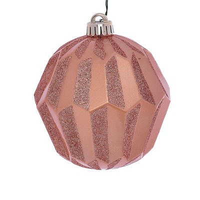 rose gold ball bag