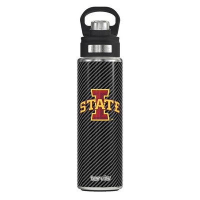 NCAA Iowa State Cyclones Carbon Fiber Wide Mouth Water Bottle - 24oz