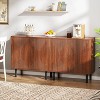 Tribesigns 59 inches Sideboard, Freestanding Storage Cabinet Set - image 3 of 4