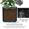 Kozyard Planter Indoor Outdoor Plant Pots with Tray Collecting Water for Tall Plants, Flowers - 3 of 4
